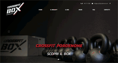 Desktop Screenshot of crossfitpordenone.com